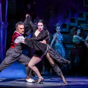 Back on stage and on the road: Q&A with the stars behind Gomez and Morticia Addams